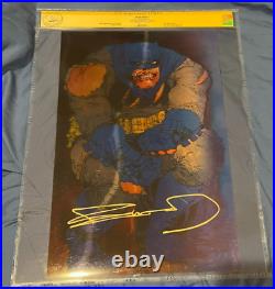 BATMAN THE DARK KNIGHT RETURNS 1 CGC SS Signed Art Print Frank Miller LENTICULAR