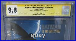 BATMAN THE DARK KNIGHT RETURNS #1 Frank Miller Signed 1st Print CGC 9.8 DC 1986