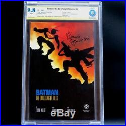 BATMAN THE DARK KNIGHT RETURNS #4 9.8 CBCS SS SIGNED KLAUS JANSON! Like CGC