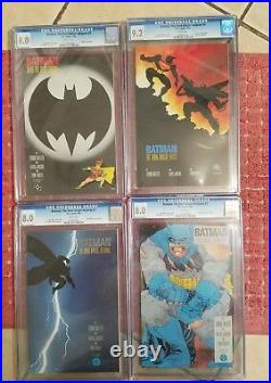 BATMAN THE DARK KNIGHT RETURNS CGC Full series 1-4 Grade 8-9.2