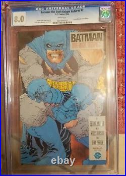 BATMAN THE DARK KNIGHT RETURNS CGC Full series 1-4 Grade 8-9.2