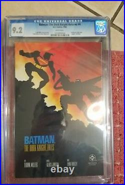 BATMAN THE DARK KNIGHT RETURNS CGC Full series 1-4 Grade 8-9.2