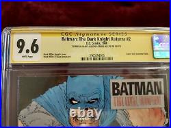 BATMAN THE DARK KNIGHT RETURNS Full series all CGC 9.6 Signed by Frank Miller