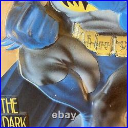 BATMAN THE DARK KNIGHT RETURNS Raised Relief Promo Standee DC 1985