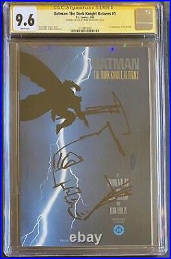 BATMAN The DARK KNIGHT RETURNS CGC Signature FRANK MILLER Sketch DC Comic LOT