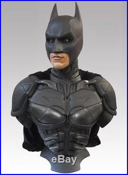 BATMAN The Dark Knight 11 full scale bust by HCGmovieRisesChristian BaleNIB