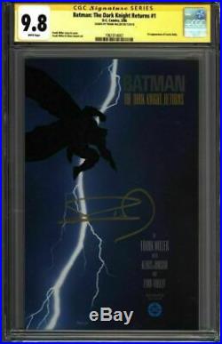 BATMAN The Dark Knight Returns #1 CGC 9.8 SS Signed MILLER (1961014007)