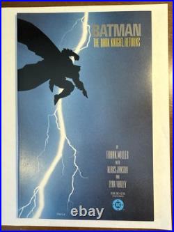 BATMAN The Dark Knight Returns #1 Frank Miller DC 1st Print 1986