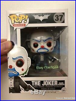 Bank Robber The Joker Funko Pop 37 The Dark Knight Rare Great Condition Joker