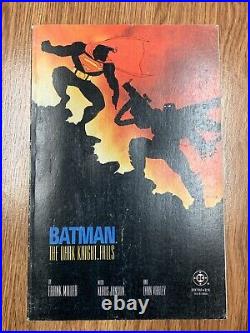 BatmanThe Dark Knight Returns 1st Print! #1-4 Complete Set 1 2 3 4 Miller 1986