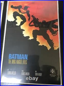 BatmanThe Dark Knight Returns Set 1-4 CGC Signed F. Miller/K. Janson 9.6 NM