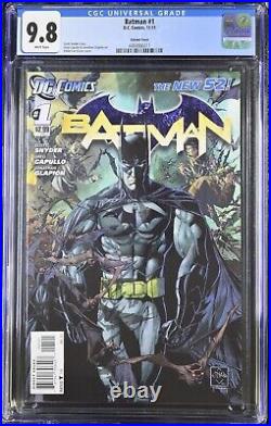 Batman #1 CGC 9.8 Variant Cover 125 DC Comics 2011