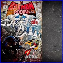 Batman #232 1st Appear Ra's Al Ghul Neal Adams 1971 Full CVR Added & Attached