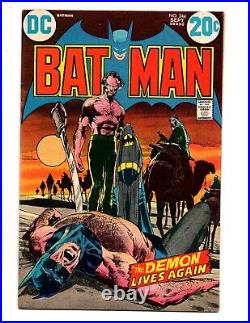 Batman #244 Vg/fn 5.0 Ra's Al Ghul App Neal Adams Cover