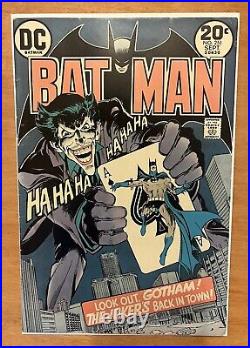Batman #251 (1973) Bronze Age Key Neal Adams Joker Cover