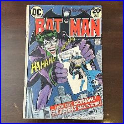 Batman #251 (1973) Classic Neal Adams Joker Cover