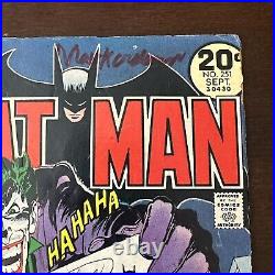 Batman #251 (1973) Classic Neal Adams Joker Cover