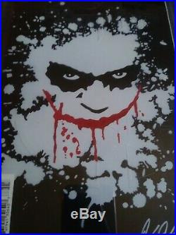 Batman #25 Cgc 9.8 Ss The Dark Knight Joker Original Art Painted Douglas D Price