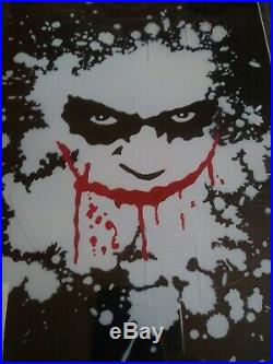Batman #25 Cgc 9.8 Ss The Dark Knight Joker Original Art Painted Douglas D Price