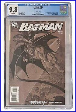 Batman #655 Variant Cover CGC 9.8 1st App of Damien in cameo