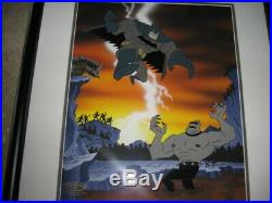 Batman Animated LE cel Legends of the Dark Knight 228/250 Signed Bruce Timm 2002
