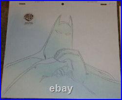 Batman Animated Series Production Drawing The Batman Dark Knight