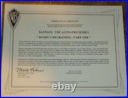 Batman Animated Series Production Drawing The Batman Dark Knight