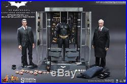 Batman Armory Alfred & Bruce Wayne The Dark Knight 1/6 12 Figur MMS236 Hot Toys