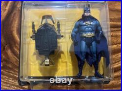 Batman Batjet from The Dark Knight Collection 1990 Kenner +Action Figure MOC