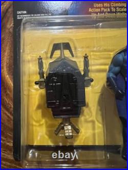 Batman Batjet from The Dark Knight Collection 1990 Kenner +Action Figure MOC