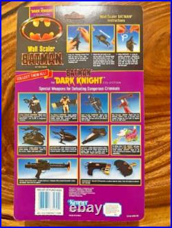 Batman Batjet from The Dark Knight Collection 1990 Kenner +Action Figure MOC