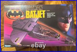 Batman Batjet from The Dark Knight Collection 1990 Kenner +Action Figure MOC