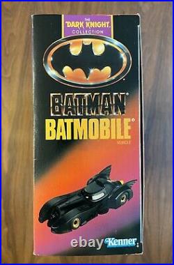 Batman Batmobile The Dark Knight Collection Kenner 1990 in Box Burton Keaton