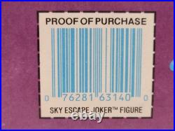 Batman Dark Knight Collection Sky Escape JOKER Action Figure Kenner 1990