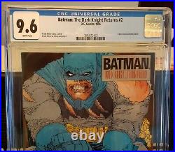 Batman Dark Knight Returns 2, 1986 CGC 9.6 1st print Frank Miller / female Robin