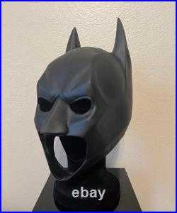 Batman Dark Knight Rises Cowl Christian Bale Style Mask For Your Batsuit Costume
