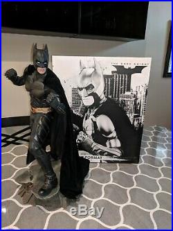 Batman EXCLUSIVE Sideshow Premium Format The Dark Knight Christian Bale