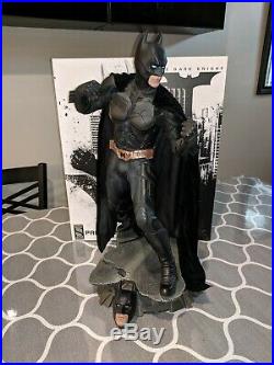 Batman EXCLUSIVE Sideshow Premium Format The Dark Knight Christian Bale