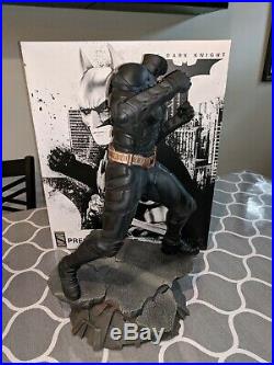 Batman EXCLUSIVE Sideshow Premium Format The Dark Knight Christian Bale