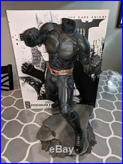 Batman EXCLUSIVE Sideshow Premium Format The Dark Knight Christian Bale