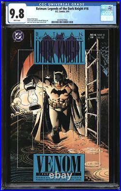 Batman Legends Of The Dark Knight (1989) # 16 CGC 9.8 NM/MT