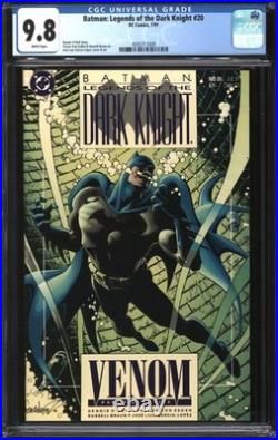 Batman Legends Of The Dark Knight (1989) #20 CGC 9.8 NM/MT