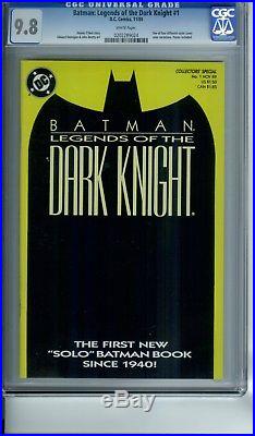 Batman Legends Of The Dark Knight 1 Cgc 9.8 Lot Set Of 4 All Color Cvr Variants