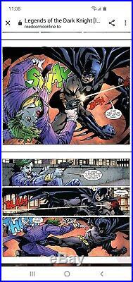Batman Legends Of The Dark Knight #66 Page 2 Joker Original Art Aaron Lopresti