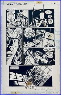 Batman Legends of the Dark Knight 119 pg 6 MIKE DEODATO Batgirl Oracle Batman