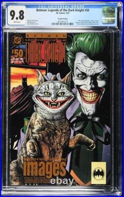 Batman Legends of the Dark Knight 50 CGC 9.8 Second Print DC Universe Logo