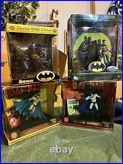 Batman Limited 100th Edition Figure PLUS 3 Other Collectible Figures