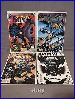 Batman Lot Of 38 Books #401-501 80s-90s Post-Crisis 1st Tim Drake Robin