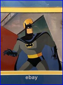 Batman SEE NO EVIL The Animated Series Art Production Cel Warner Bros. 1994