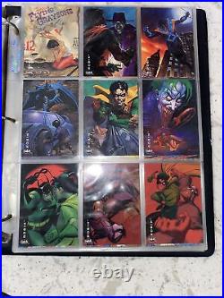 Batman Saga Of The Dark Knight Binder & 300+ Cards